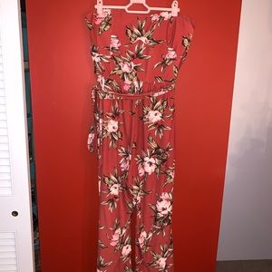 Strapless Capri jumper